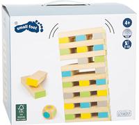 Small Foot Design Jeu d'adresse Tour XXL Active 60 pièces en bois certifié FSC® 100% Extérieur