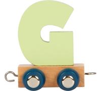 small foot Train Alphabet Polaire Lettre G en Bois, Combiner, décorer, Offrir, 12577