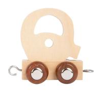 Small Foot train de lettres en bois Q jouet lettre 12 pièces