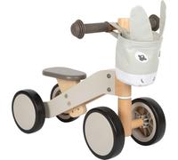 Small Foot Design Véhicule de glisse âne en bois – siège ajustable, sacoche de guidon – 12599