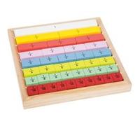 Small Foot - Wooden Blocks with Fractions 11166 G