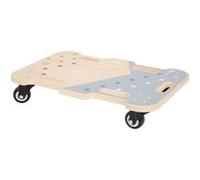 small foot Planche à roulettes « Adventure » en bois, sport pour enfants, avec poignées et poulies, dès 3 ans, 12244