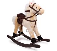 Small Foot Zottel 4101 Cheval à bascule avec peluche douce et son