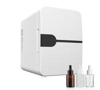 Small Fridge - Can Portable Thermoelectric Cooler | Compact Refrigerator Portable Drinks | Portable Small Fridge For Bedrooms | Portable Electric Coolers 12 V DC 220 V Ac Car Travel Cooler Warmer F