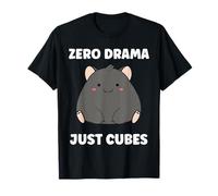 Small Funny Wombats Animals Zero Drama Just Cubes Wombat T-Shirt