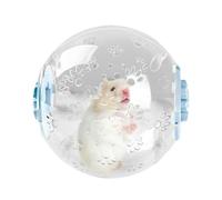Small Hamster Ball, Hamster Running Ball | Roue de Hamster à Course silencieuse Transparente,Boule d'activité de Cage multifonctionnelle Portable pour Les Petits Animaux de Compagnie Engagement de la