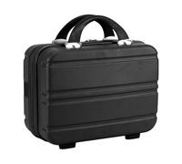 Small Hand Luggage Case - 14 inch Travel Case with Handle, Makeup Bag, Compact Organizer | Fashionable Carry- Luggage for Underwear, Jewelry, Cosmetics, Perfect for Camping, Weekend Getaways