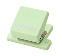 Small Hole Punch - Portable Handheld Badge Puncher, Multi-Functional Manual Cutting Tool with Ergonomic Grip, Precision Scrapbook Punch, Notebook Planner Accessory, DIY Stationery Tool for Photo Album