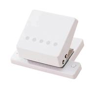 Small Hole Punch - Portable Handheld Badge Puncher, Multi-Functional Manual Cutting Tool with Ergonomic Grip, Precision Scrapbook Punch, Notebook Planner Accessory, DIY Stationery Tool for Photo Album