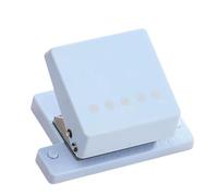 Small Hole Puncher,Manual Multi-Functional Portable Non-Slip Tools,Multi-hole Punch - for Binding Discbound Notebook Planner Studio Scrapbook Cards Photo Album Envelope Letter School