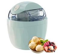 Small Home Mini Ice Cream Maker - 15-Minute Electric Dessert Machine With Accurate Dimensions For Gelato & Sorbet - Easy Installation (Blue)