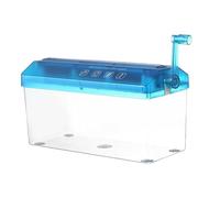 Small Home Shredder - Manuel Paper Cutter | Hand-Cranked Document Shredder For Privacy Protection, Ideal For Personal Papers At Home, Office, School, College, Dorm And Apartment Use