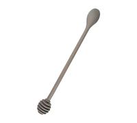 Small Honey Dipper - Kitchen Honey Dispensing Spoon | Non-Drip Jam Mixing Stirrer | For Kitchen Baking Cooking Restaurant Jam Syrup Molasses Yogurt Silicone Dipping Stick Long-Handled Drizzling Tool