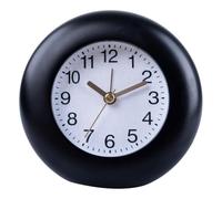 Small Horloge De Bureau Elegant Wood Frame Alarme CHEMINE avec des Chiffres Arabes Et du Bureau