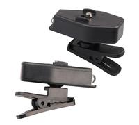 Small LED Clip-On Reading Lights for Glasses, Portable Book Light, Battery-Powered, Adjustable Brightness