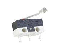 Small Limit Microswitch Car Switch With Scroll Wheel Curved Foot Arc Handle 1Pcs(Small Arc Platen)