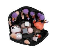 Small Makeup Bag Organizer, Fashion Balm Aid, Adjustable Cosmetic Tool with Relief, Compact Grooming Storage with Stability, Sleek Radiant, Accessory for Parents Friends 7.87 × 7.09 × 4.33 inches
