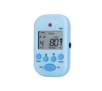 Small Metronome Professional Clip LCD Transparents Numériques Rhythm Metronome Pour Une Synchronisation Précise Le Groupe D'amélioration Du Rythme Répétition