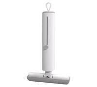 Small Mop, Floor Cleaner, Self-Squeeze Mop with Compact Design, Narrow Space Cleaning Tool for Car Window Bathroom Dorm Dining Table Apartment Garage Tile Kitchen Pet Area, 10.63x5.91x1.18 inches