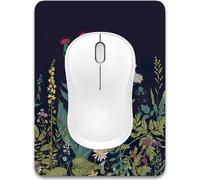 Small Mouse Pad,6 x 8 Inches,Non-Slip Rubber,Waterproof,Cute Mouse Pad for Women and Children,Wireless,for Laptop,Travel,Elegant Flower