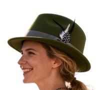 Small Oktoberfest Hat With Feathers - Multicolor Mens Women Beer Festival Costume | Costume De Cadour Élégant A Senti Hatt Pour Le Couple Cosplay De La Fête Du Festival De La Bière D'octobre