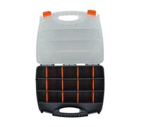 Small Parts Organizer, Nail And Screw Organizer, Portable Screw Órganizer | 12X2X10 Inch Ścrew Box With Removable Dividers, Portable Hardware Tool Box Òrganizer With Removable Dividers
