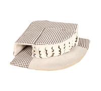 Small Pet Bed and Tunnel Toy, Chinchilla Play Tube with Hanging Tassel for Resting, Hiding, and Exploration, Ideal Habitat Accessory for Ferrets, Bearded Dragons, Other Tiny Animals in Home or Cage
