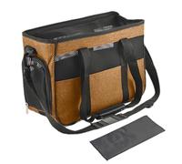 Small Pet Carrying Bag, Multi Pocket Cats Travel Safety Sling Bags, 17.32x7.09x11.02 inch Breathable Design & Comfortable, Flexible Pets Transport Supplies for Holiday, Road Trip, Picnic, and Camping