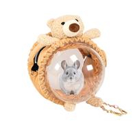 Small Pet Transporteur Sac - Carrier de voyage animal portable, sac à face mouche ventilée confortable, facile à nettoyer | Hamster, hérisson africain, écureuil, chinchilla, cobaye, gerbil, souris, ac