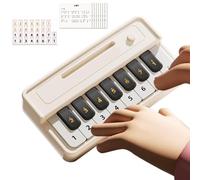 Small Piano Portable Musical, Electric Keyboard Kids Instrument, 12 inches Mini Piano with Adjustable Volume, Musical Keyboard with Rechargeable Battery, Early Learning Toy Fun Sound Effects