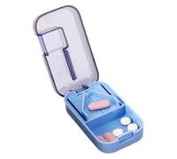 Small Pill Cutter, Cutter Splitter Small Tablet Pill Splitter avec | Outil de coupe de la sécurité de la sécurité du brasseur de médicaments précis pour les femmes et les hommes