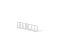 Small - Plaque adaptatrice de fibre optique - gris, RAL 7035 - 6 ports