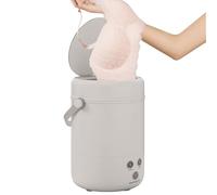 Small Portable Washer, RV Travel Washing Machine, ABS Material, Compact Automatic Cloth Washer, Lightweight Laundry Appliance, Easy For Household, Dorm, Camping, 1 Unit