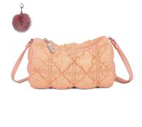 Small Quilted Crossbody Bag for Women,Fashion Elegant Ruched Bubble Shoulder Bag,Versatile Retro Lattice Pattern Purse