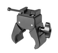 Small Rig V Mount Plate - V Mount Clamp for Photography | Quick Release Crab Claw Clip with Mounting Bracket, Durable Outdoor Camera and Light Stand Accessory for Beginners and Professionals
