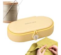 Small Sewing Kit Travel Size, Compact Portable Repair Tools & Craft Supplies for Beginners, Mini Travel Sewing Set with Needles Thread Scissors for Business Trip Outdoor Adventure or Daily Commuting