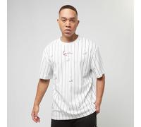 Small Signature Logo Pinstripe Tee blanc M