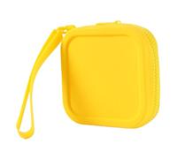 Small Silicone Purse Square Coin Sachets Small Rangement Rangement pour Les Élèves Les Femmes Bureau Bureau Utilisation en Plein Air