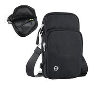 Small Sling Sac, Fanny Pack à la Mode - Daypack de la Fronde des Femmes antivol,Multiposition Voyage Purse Portable et imperméable pour l'extérieur, la randonnée, Les Voyages