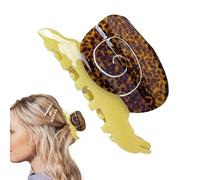 Small Snail Sunflower Hair Claw Clips, Hair Clips, Hair Clips For Styling, 2pcs High-grade Animal Acetate Hairpin, Hair Shark Clip For Women, Headdress Hair Accessories, Strong Hold Barrette Hair Clip