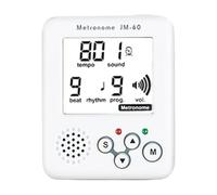Small Sports Portable Running Metronome LCD Digital Rhythm Metronome Professional Clip sur LCD Digital for Guitar Violin Bass Musical Instruments Musical Instruments