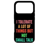 Small Talk Anti Social Introverti Coque pour iPhone 17 Pro