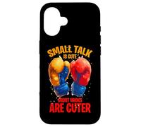 Small Talk is Cute Short Hooks are Cuter Coque pour iPhone 16