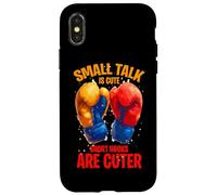 Small Talk is Cute Short Hooks are Cuter Coque pour iPhone X/XS