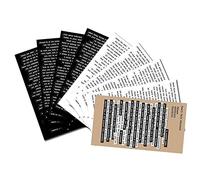 Small talk Stickers Adhesive Quote Stickers for Journaling Scrapbook Journal Planners 9PCS Scrapbooking Stickers, Stickers, autocollants pour journalisation, Scrapbooks Stickers,