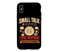 Small Talk Total Nightmare ne recommanderait Pas Coque pour iPhone X/XS
