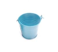 Small Tin Pails for Party Favors - Mini Metal Buckets with Handles,Small Buckets for Party Favors, Plants, Birthday Ṕarty, Wedding Decorations, P̀Arty B́uckets