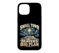 Small Town Heaven's Big Plan Bethléem Christmas Star Art Coque pour iPhone 15