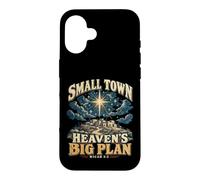 Small Town Heaven's Big Plan Bethléem Christmas Star Art Coque pour iPhone 16