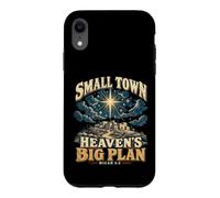 Small Town Heaven's Big Plan Bethléem Christmas Star Art Coque pour iPhone XR